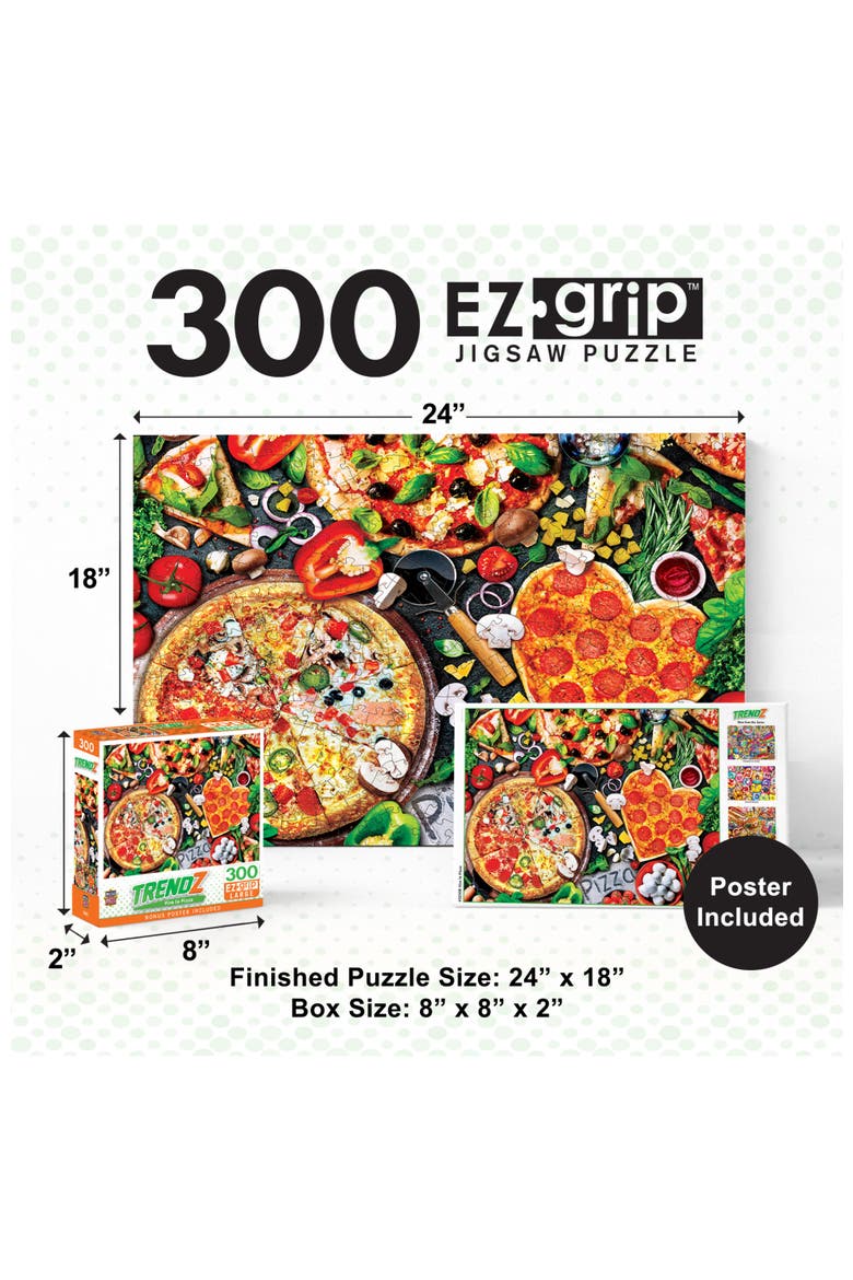Viva La Pizza 300 Piece Jigsaw Puzzle, Alternate, color, Multicolor