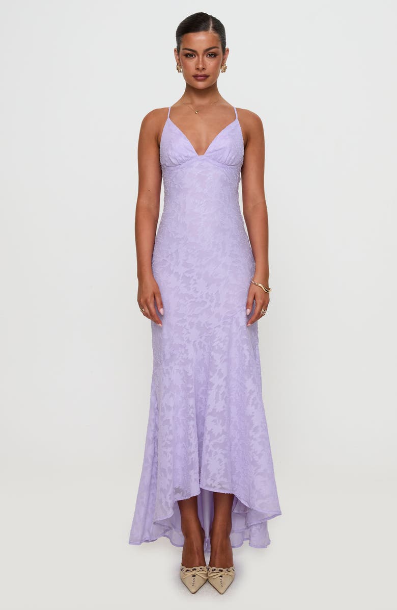 Princess Polly Cyrene Sleeveless Maxi Dress, Alternate, color, Lilac