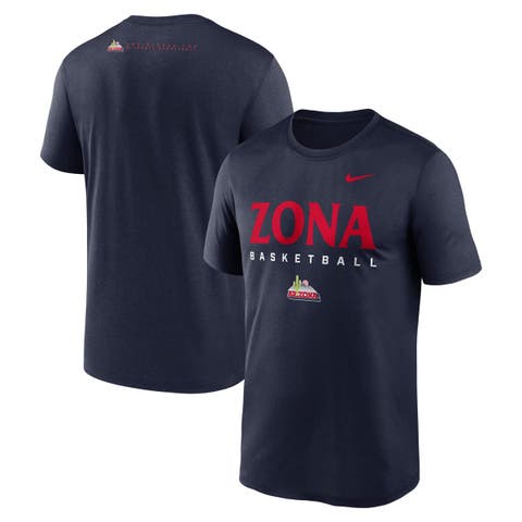 Men's Nike Navy Arizona Wildcats 2025 Courtside Basketball Legend Dri-FIT T-Shirt