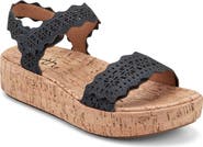 Earth® Slata Ankle Strap Platform Sandal