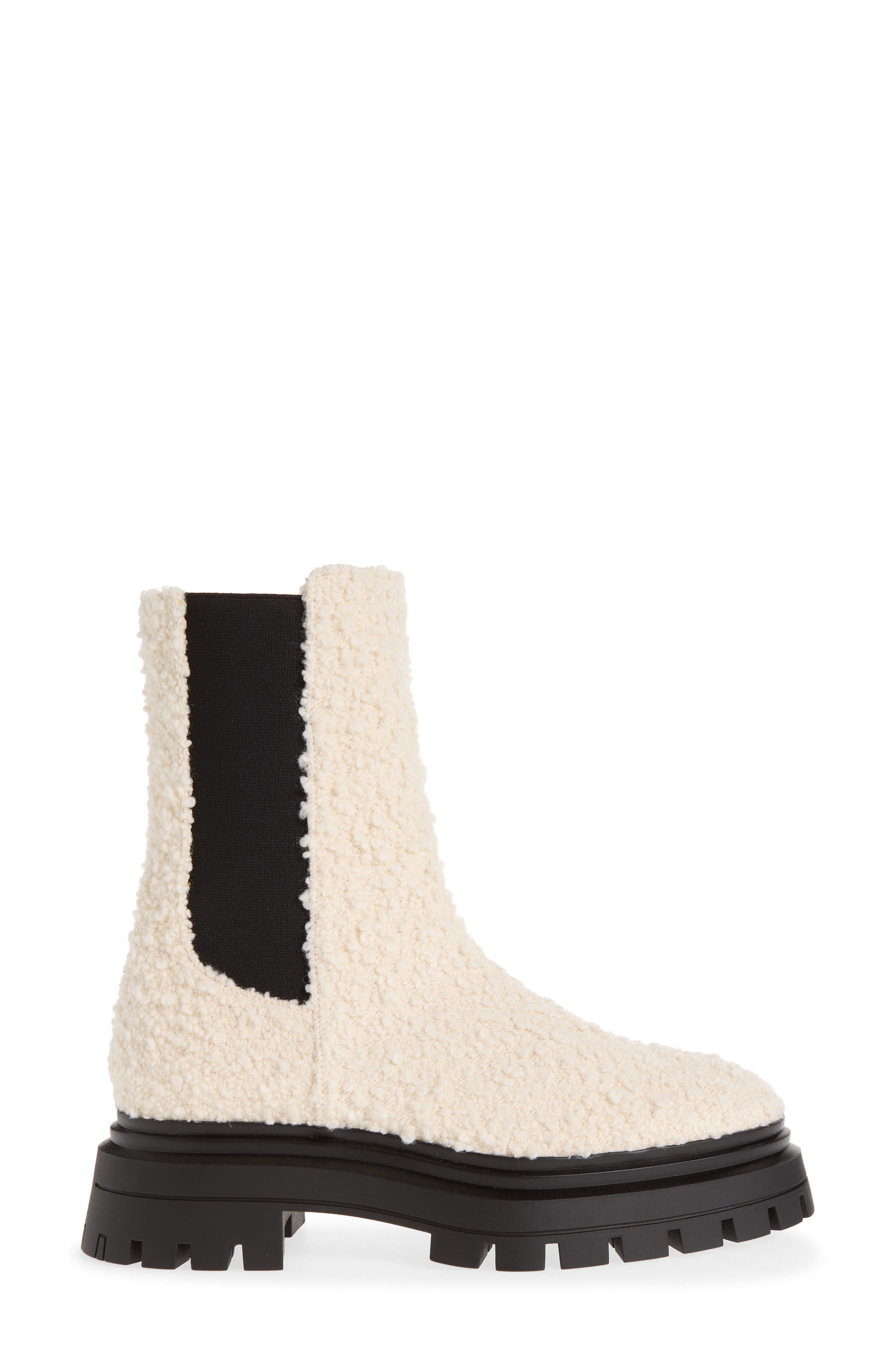 Bedford Faux Shearling Boot, Alternate, color, CREAM.