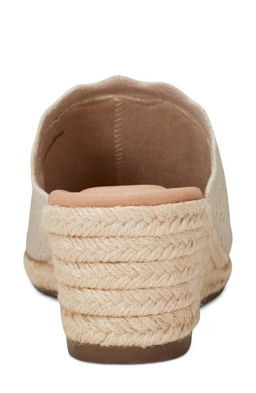Easy Spirit Samari Wedge Sandal In Light Natural
