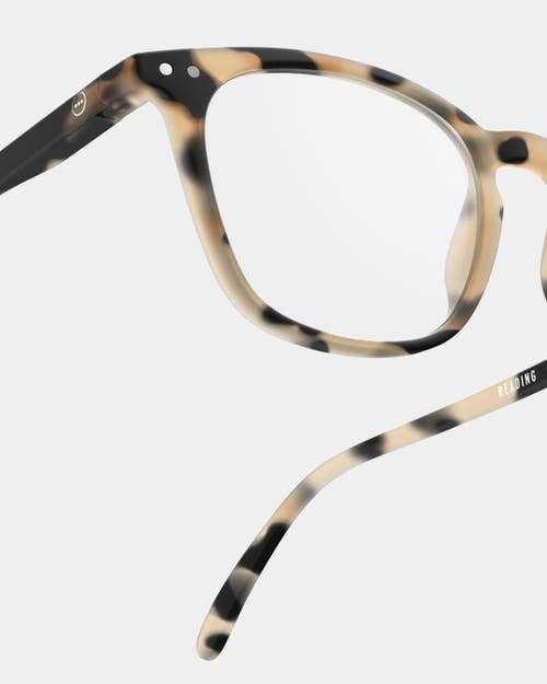 Izipizi #l 54mm Rectangular Reading Glasses In Brown