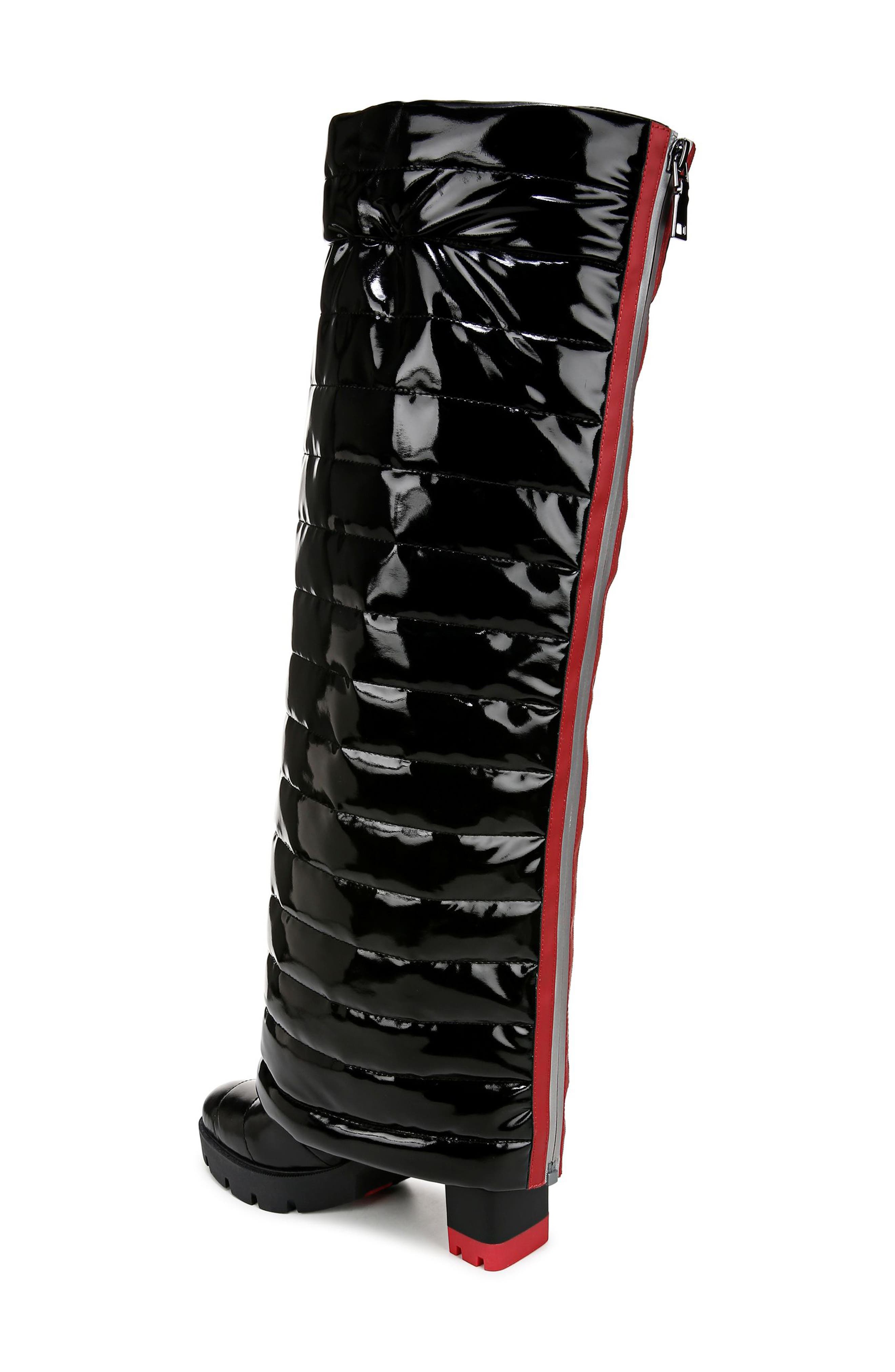 Naturalizer x Think Royln Crosswalk Zip Puffer Boot, Alternate, color, 