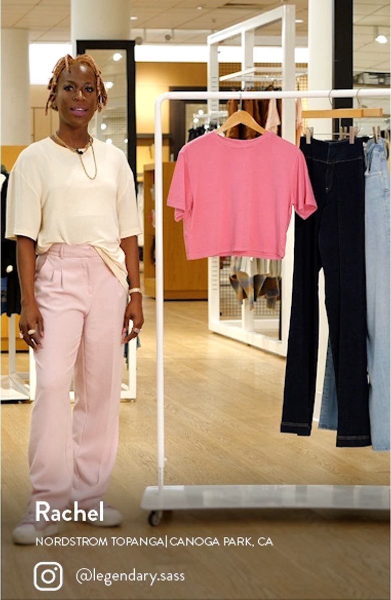 Oversize Crop T-Shirt, sales video thumbnail