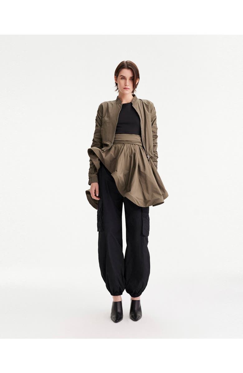 THEO The Label Theia Taffeta Cargo Pant, Alternate, color, 