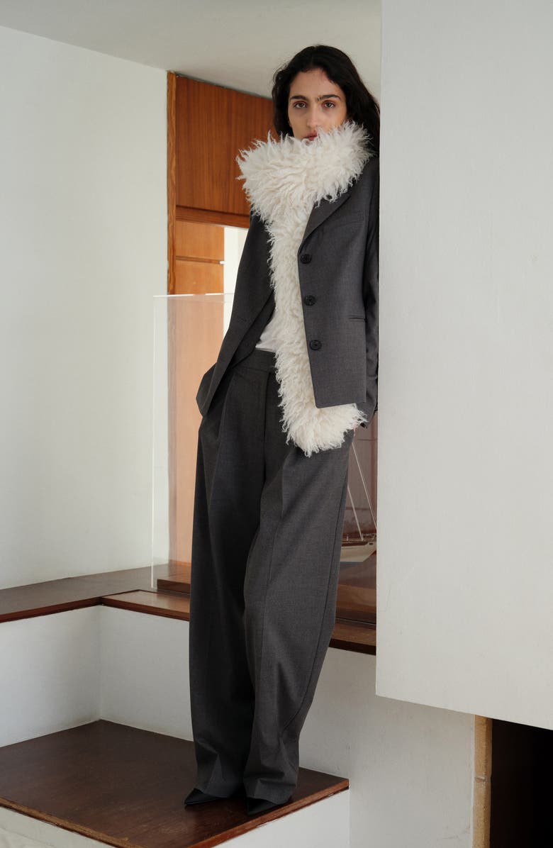 MANGO Suit Blazer, Alternate, color, Grey