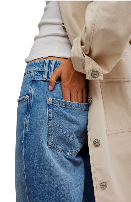 Shop Free People Tennessee Boyfriend Jeans In Cowboy Romance
