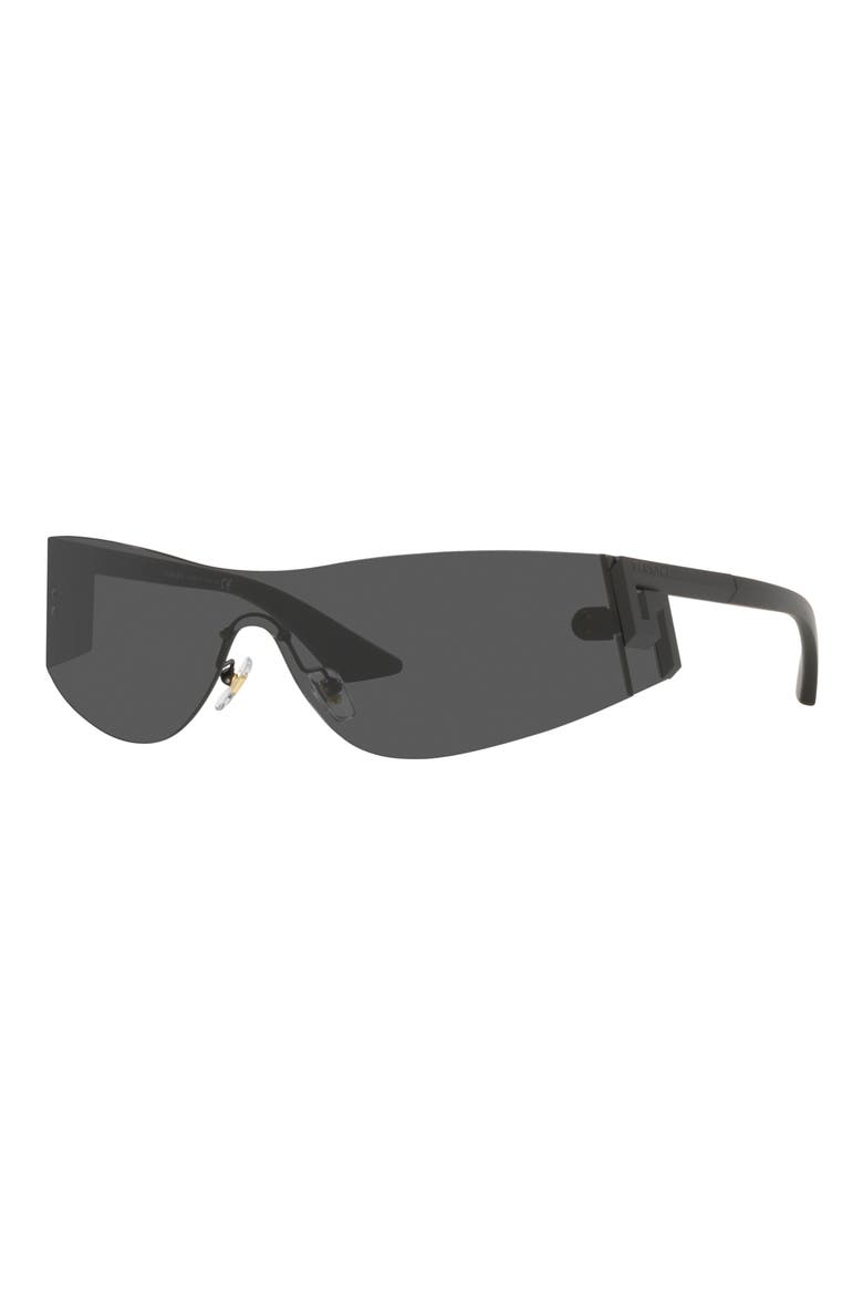 43mm Irregular Sunglasses, Alternate, color, GREY