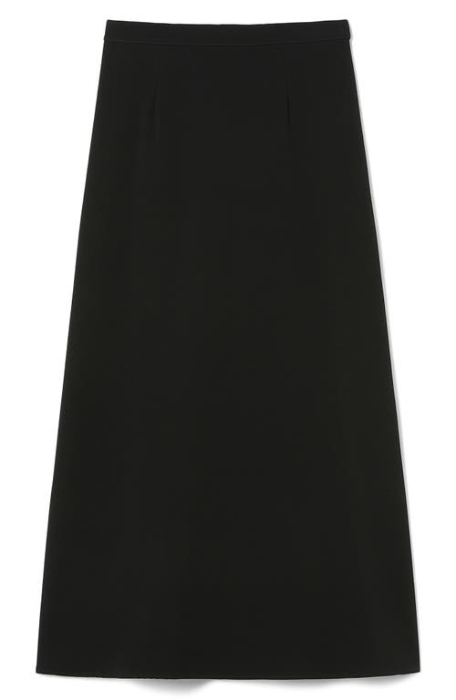 Marina Rinaldi Pireo Stretch Cady Maxi Skirt In Black