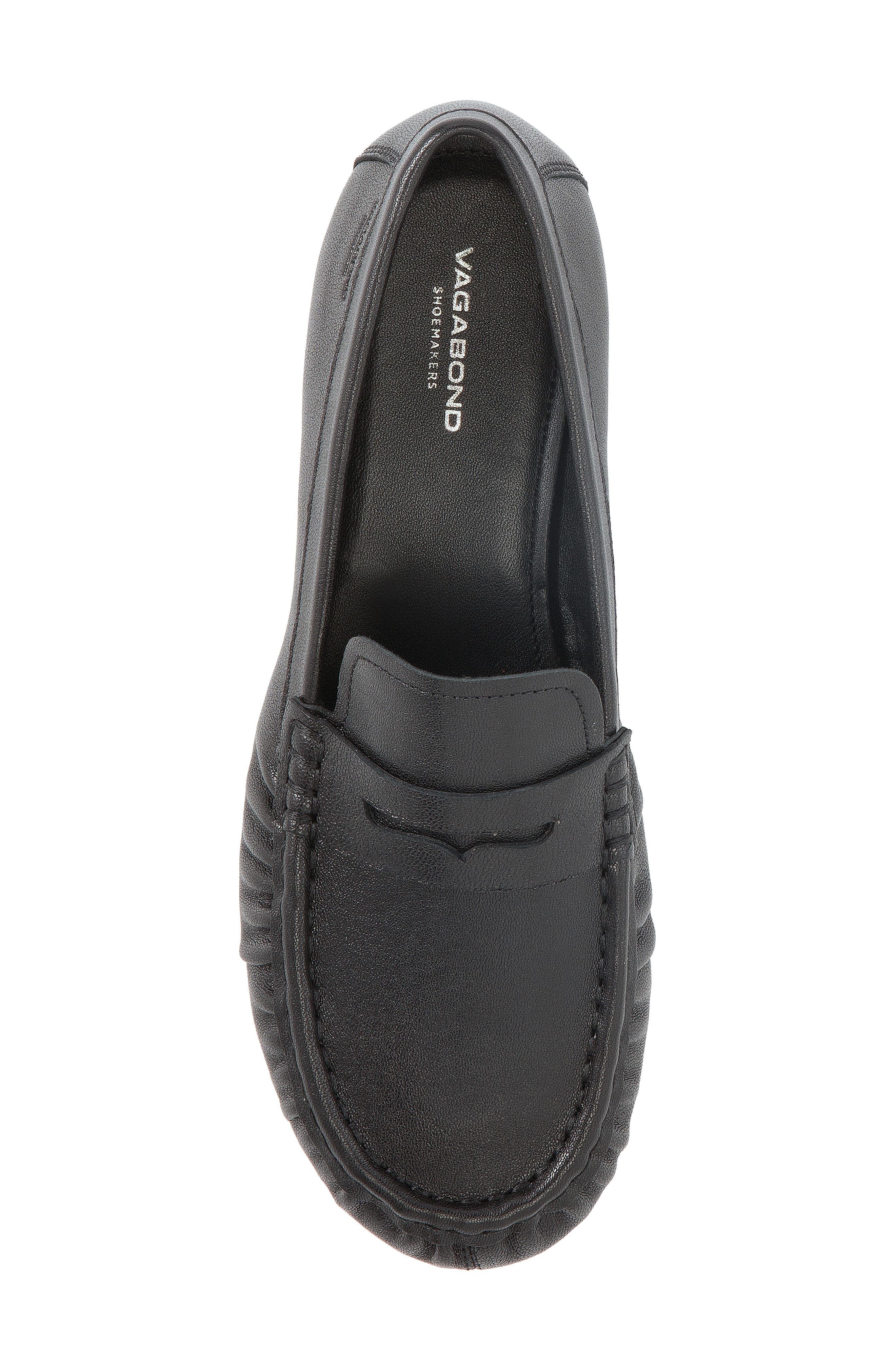 Vagabond Shoemakers Aleya Penny Loafer, Alternate, color, Black