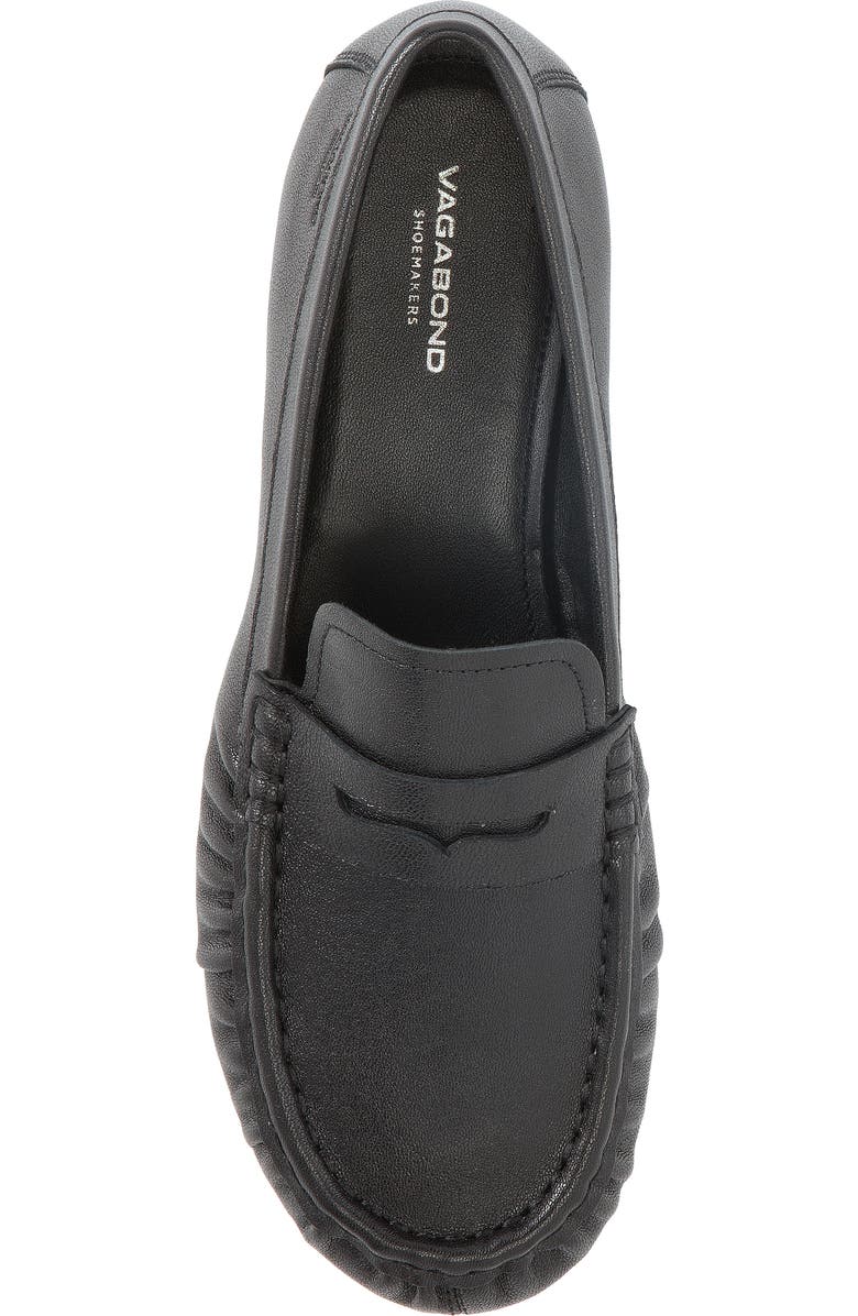 Vagabond Shoemakers Aleya Penny Loafer, Alternate, color, Black