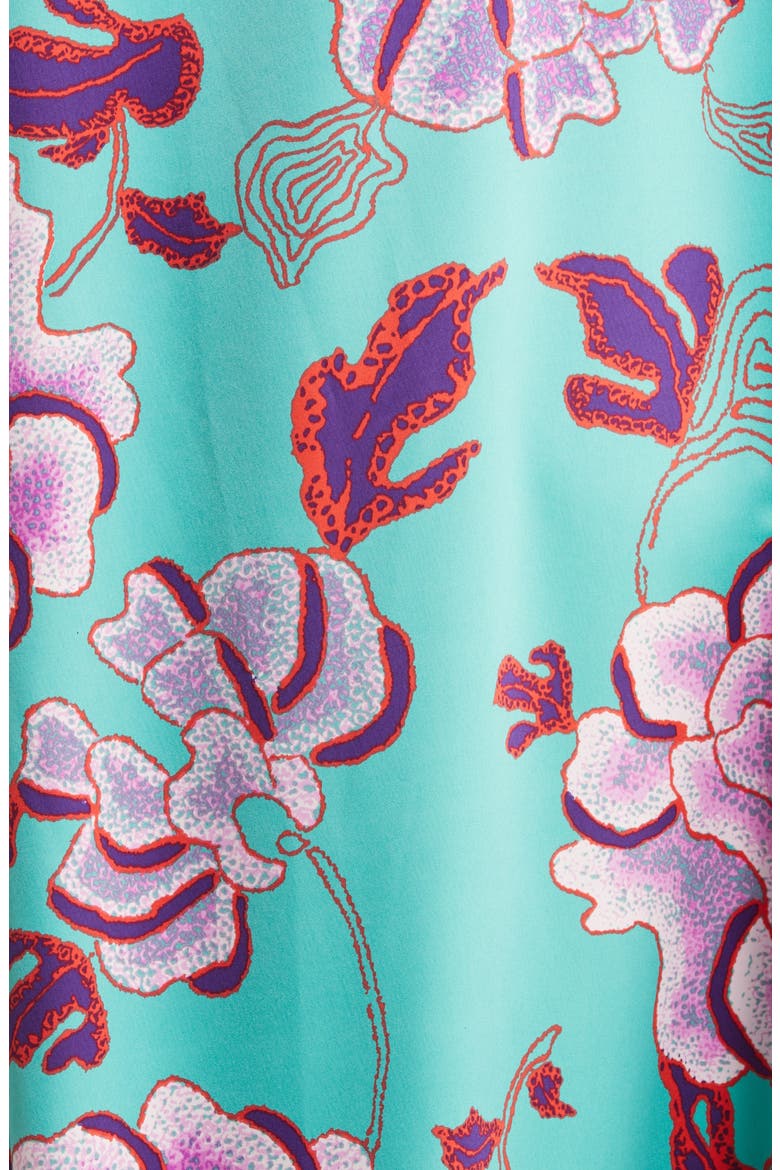 Ume Floral Caftan, Alternate, color, JADE COMBO
