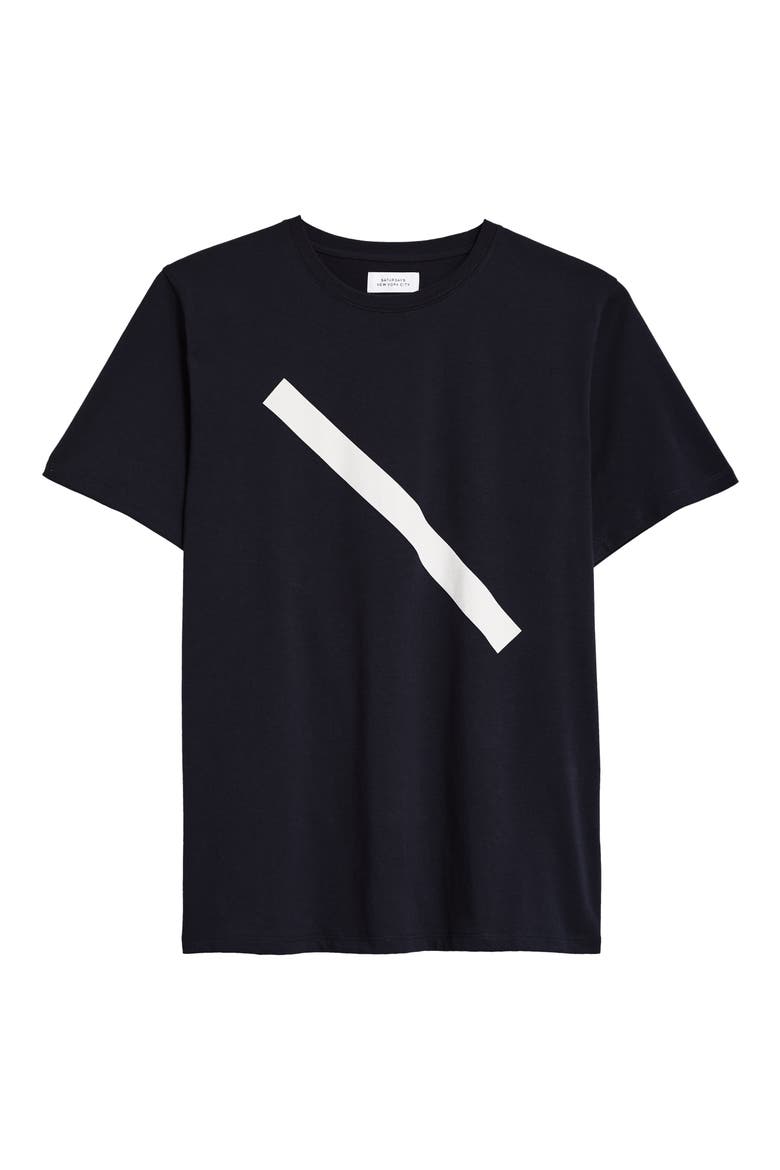 Slash Graphic Tee, Main, color, MIDNIGHT