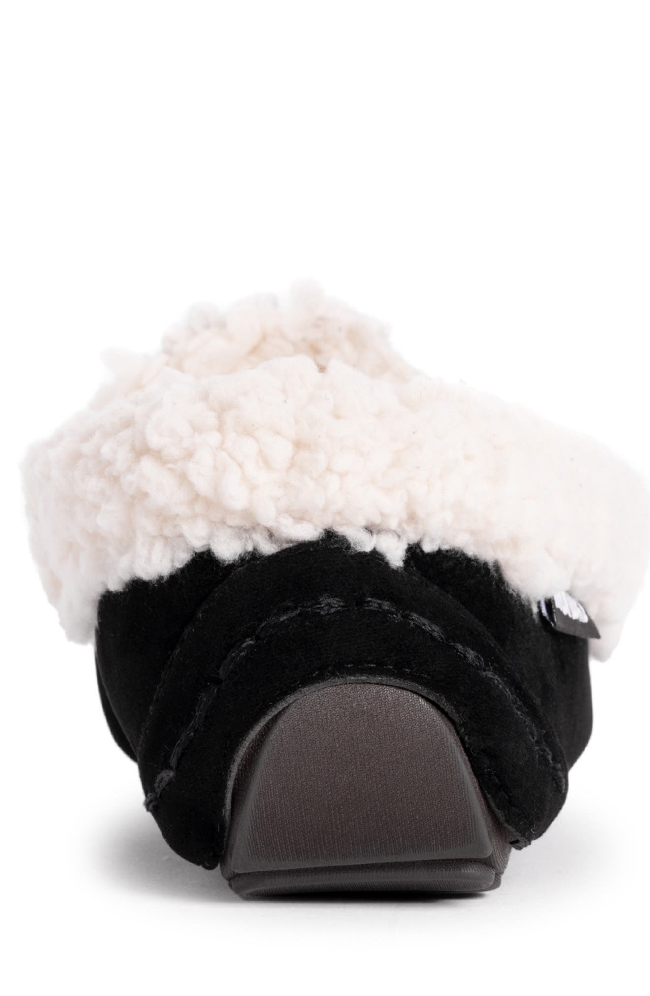 MUK LUKS Jaylah Faux Shearling Lined Slipper, Alternate, color, Black