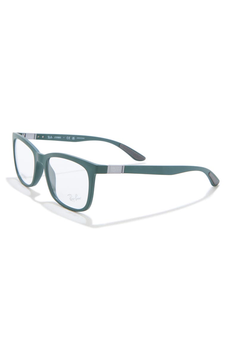 54mm Pillow Optical Glasses, Alternate, color, GREEN