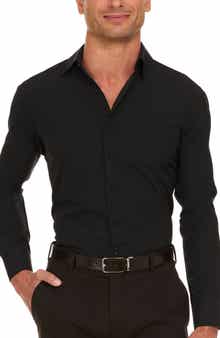 Nautica Slim Fit Solid Dress Shirt