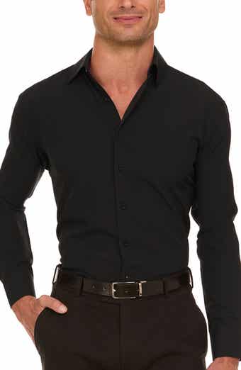 Nautica Slim Fit Solid Dress Shirt
