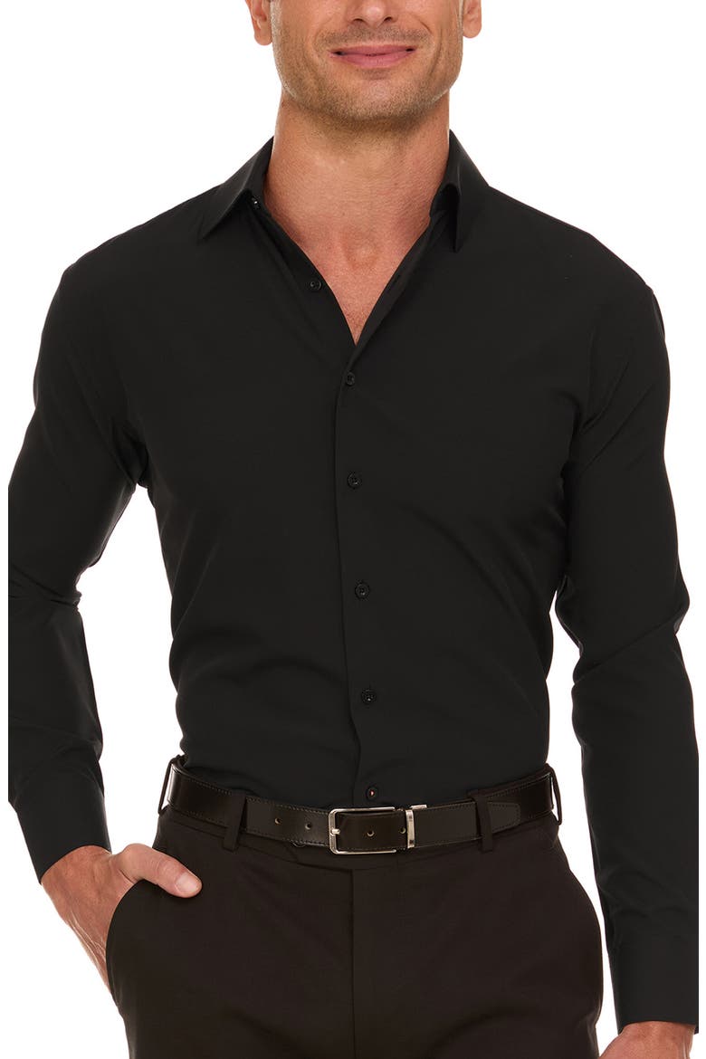 nautica slim fit dress shirt 95 polyester 5 spandex Amazon.com: Nautica Mens Button Down Dress Shirt Long Sleeve Wrinkle Resistant Slim Fit : Clothing, Shoes & Jewelry