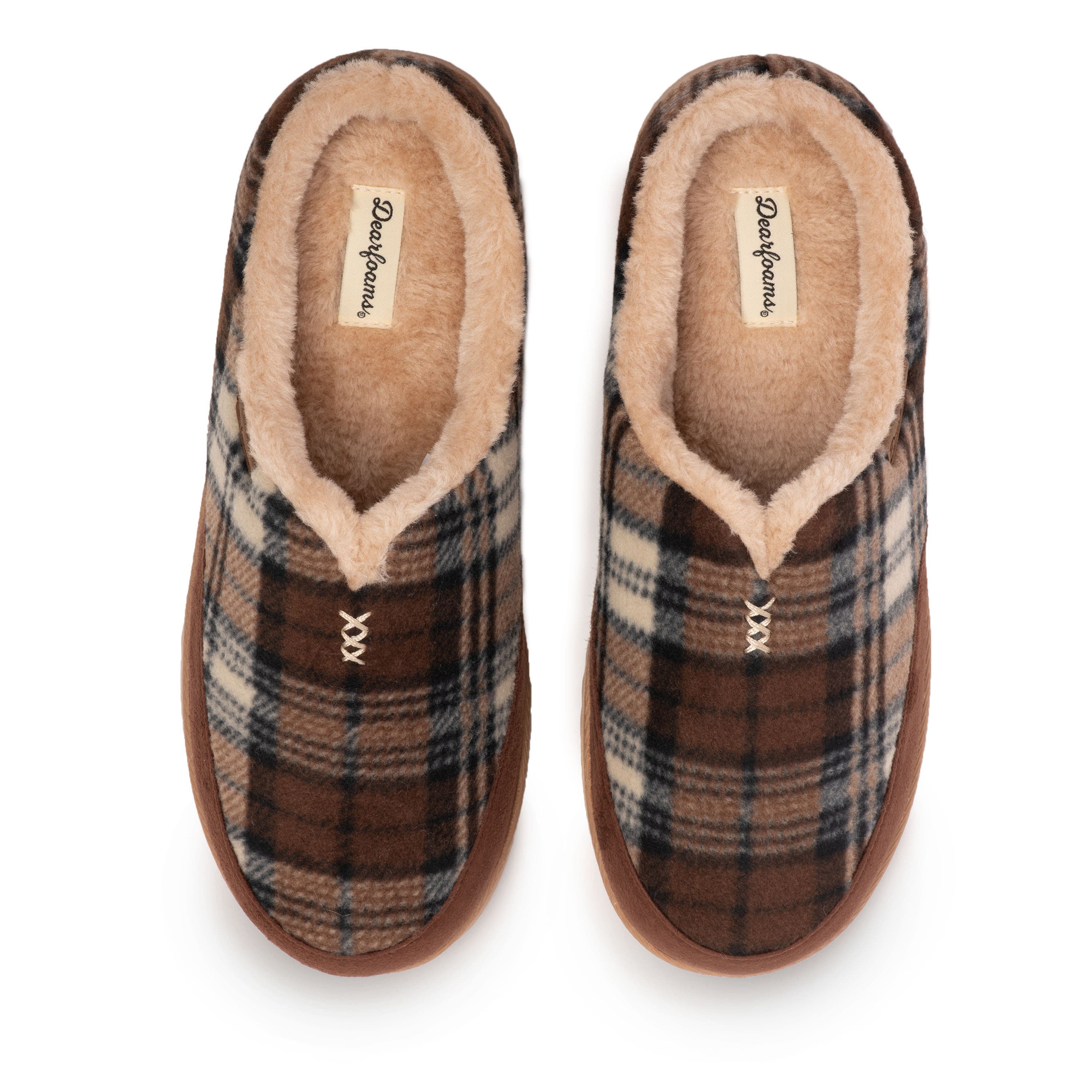 Aldan Clog Slippers, Alternate, color, BROWN