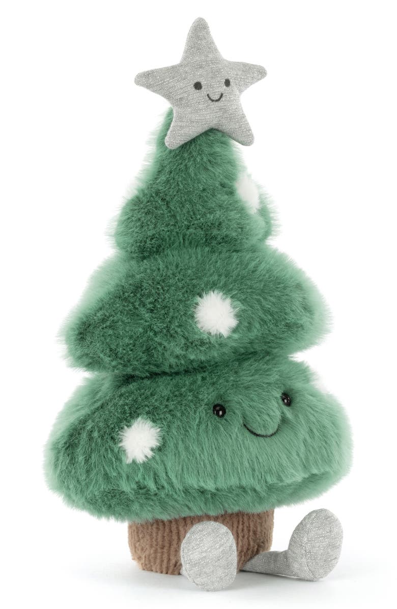 Jellycat Amuseables Christmas Tree Plush Toy, Main, color, Green