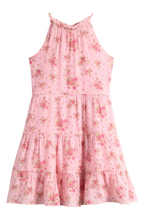 Kids' Print Tiered Dress (Little Kid)