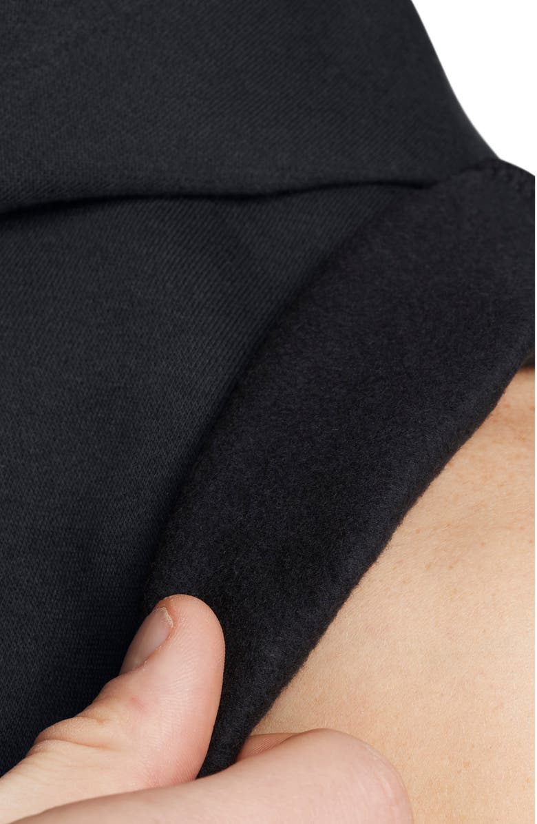 Under Armour Icon Fleece Sleeveless Hoodie, Alternate, color, Black