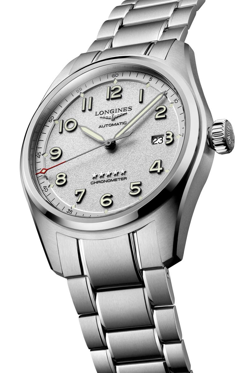 Longines Spirit Automatic Bracelet Watch, 42mm, Alternate, color, 