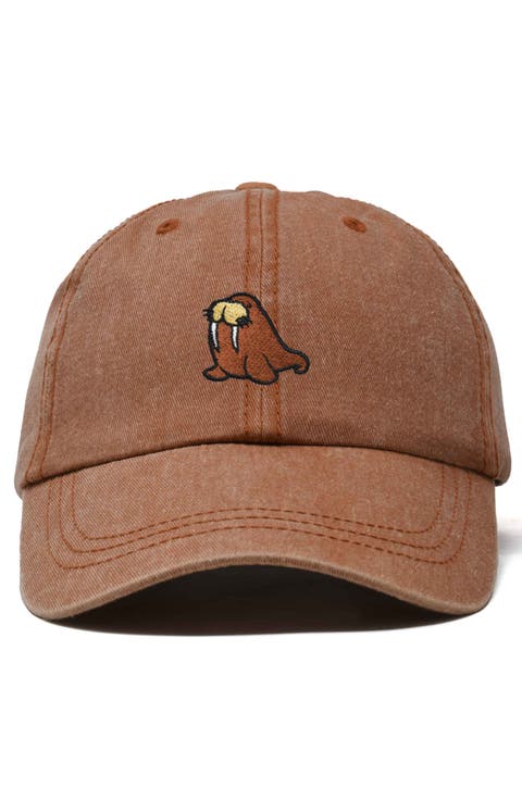 Walrus Embroidered Outdoor Cap