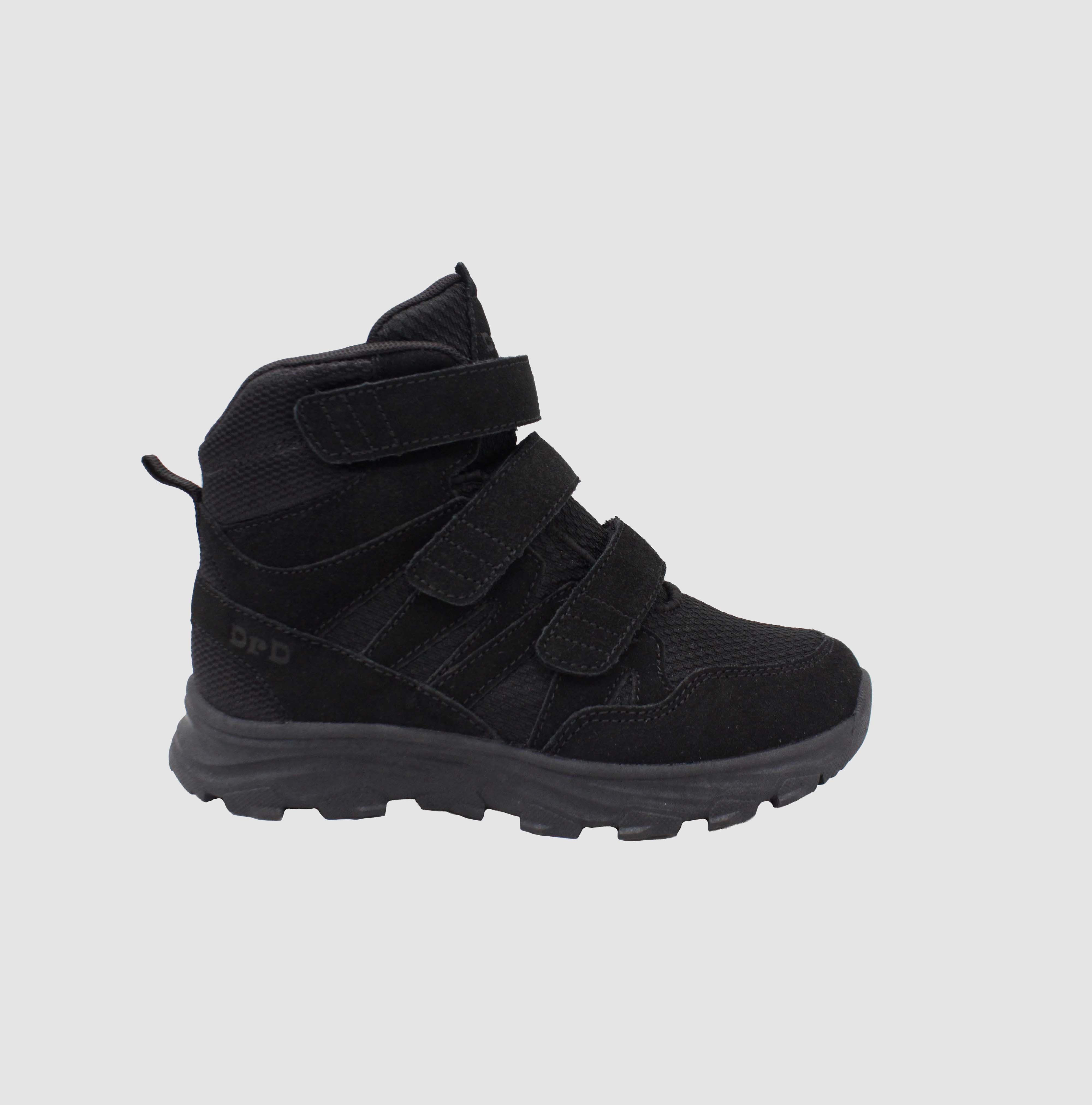 DrD Kids Footwear Chalet Hi-Cut Hiker, Main, color, Black