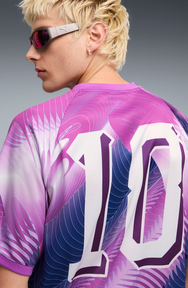 PUMA tech-X Relaxed Jersey, Alternate, color, Mauve Pop