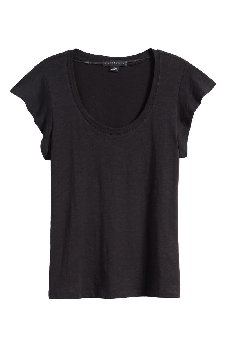 Sanctuary West Side Scoop Neck T-Shirt, Alternate, color,