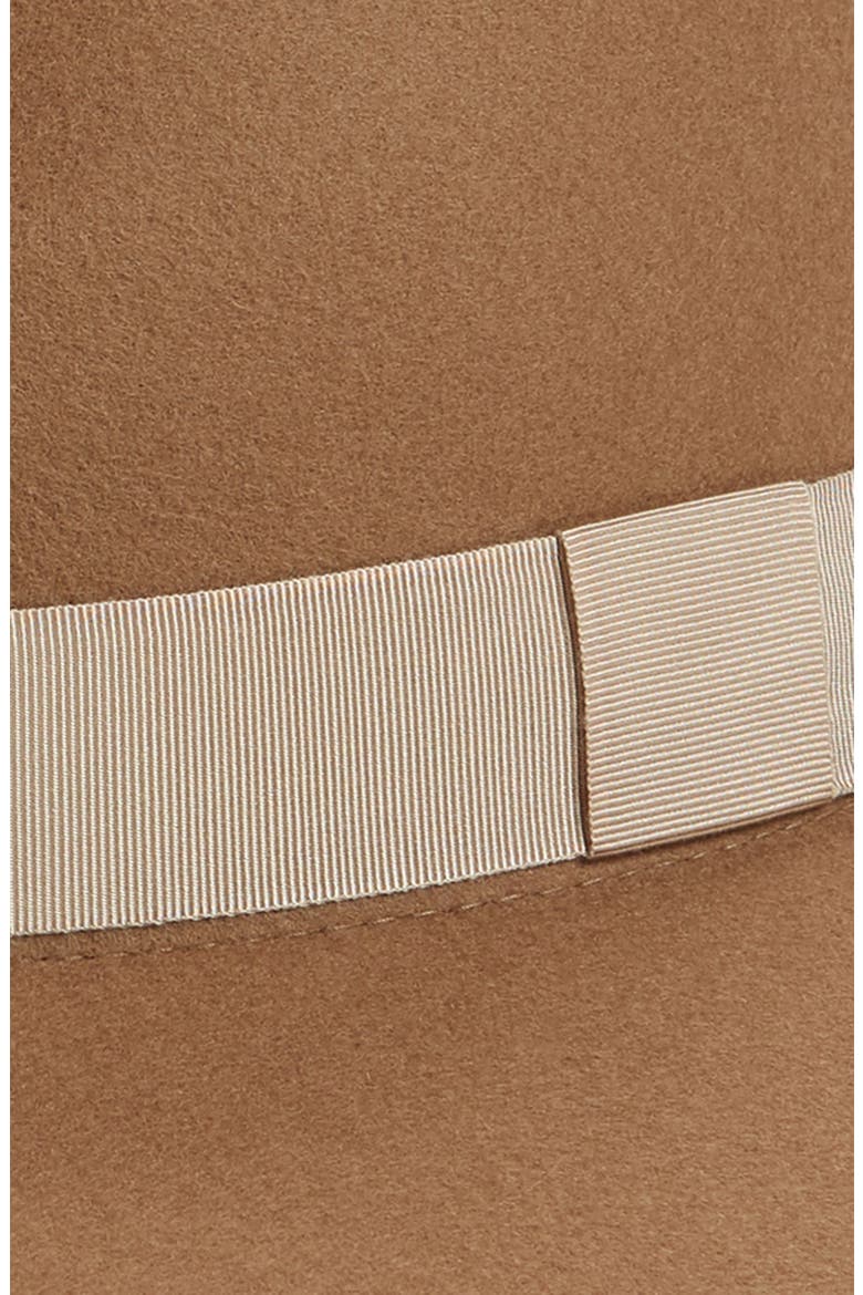 Zoe Wool Fedora, Alternate, color, CAMEL