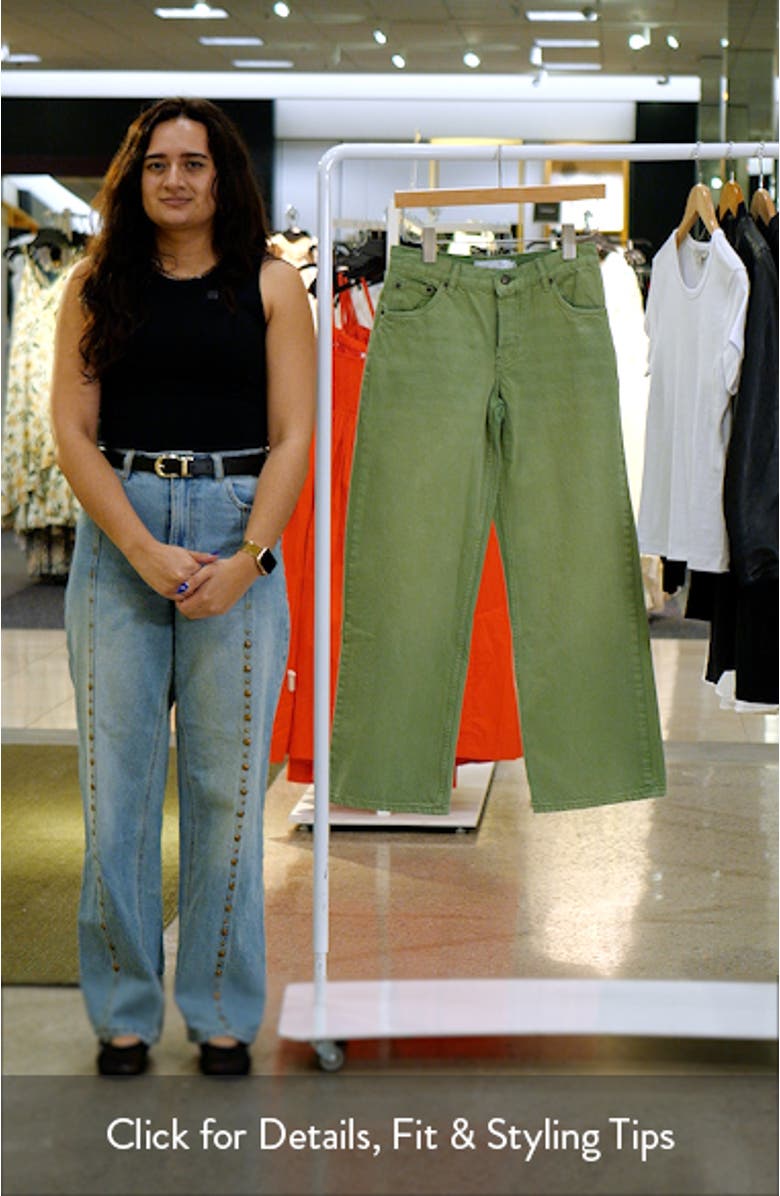 Ember Low Rise Wide Leg Jeans, sales video thumbnail