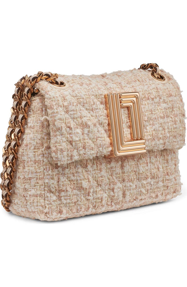 KARL LAGERFELD PARIS Lafayette Boucle Crossbody, Alternate, color, Neutral