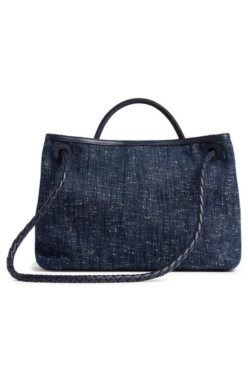 Bottega Veneta Medium Andiamo Denim Shoulder Bag