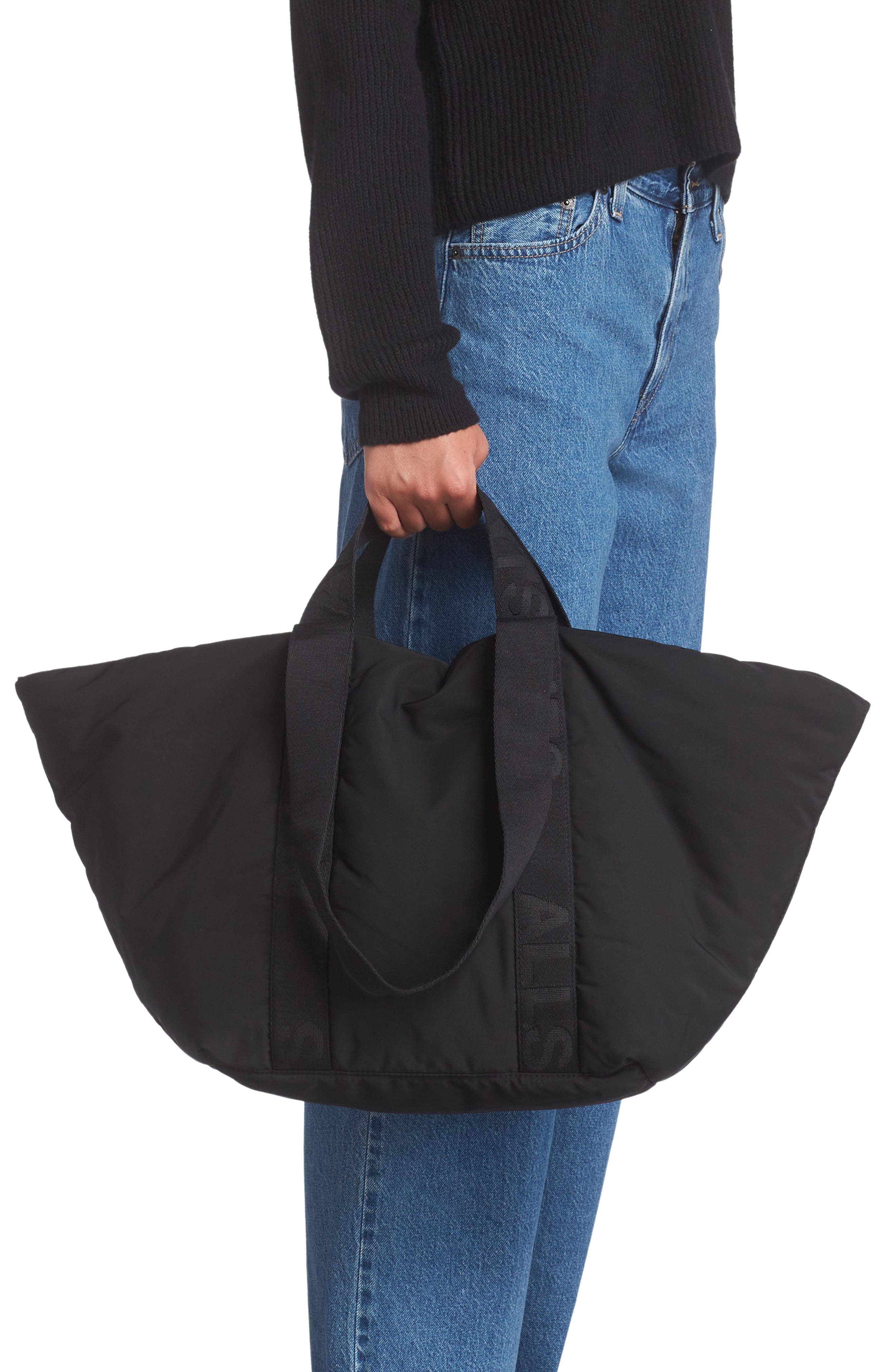 Esme Tote, Alternate, color, BLACK