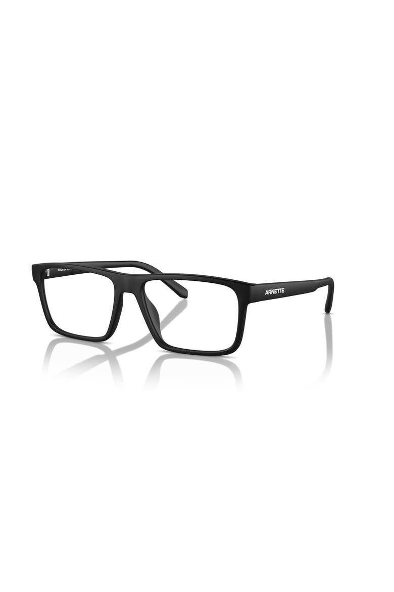 53mm Square optical glasses, Main, color, Black
