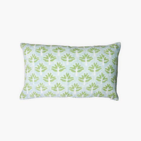 Zeenat Lumbar Throw Pillow Cover