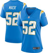 Nike Women's Nike Khalil Mack Powder Blue Los Angeles Chargers Player Jersey