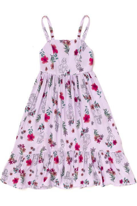 Princess Sleeveless Maxi Dress