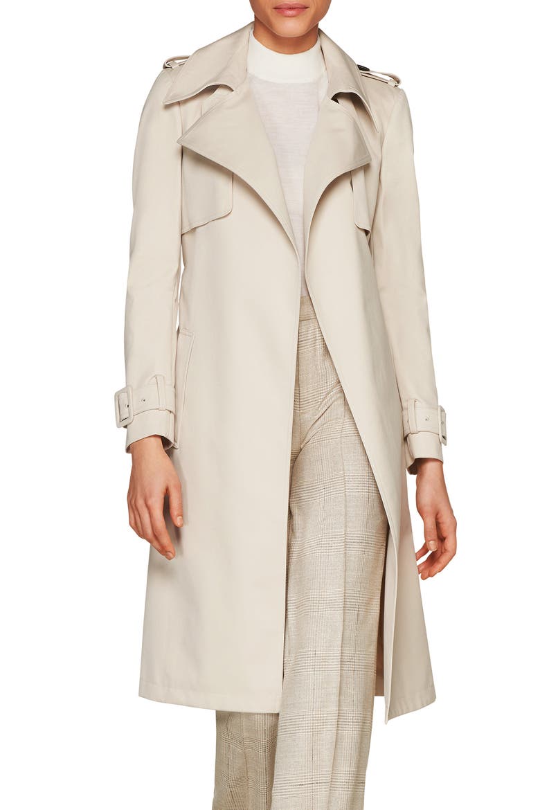 Dwight Trench Coat, Main, color, SAND
