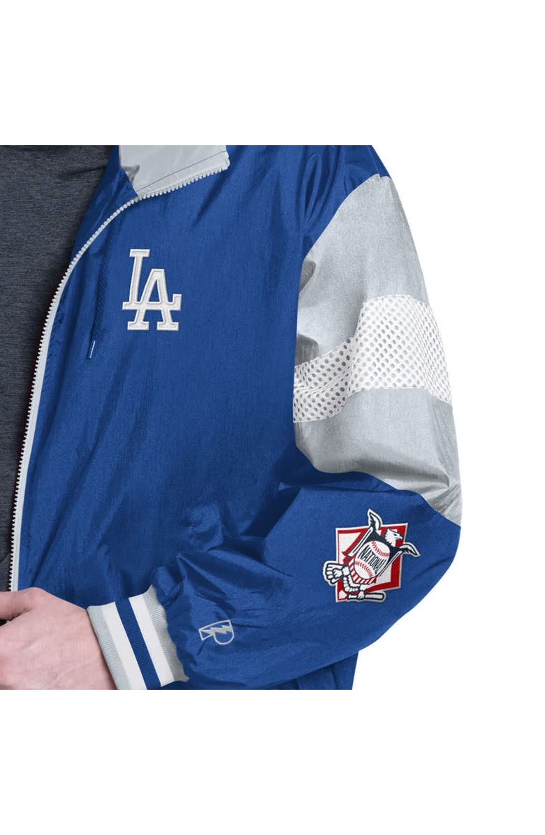 Pro Player Men's Pro Player Royal/Gray Los Angeles Dodgers Legacy Lightweight Full-Zip Jacket, Alternate, color, Royal
