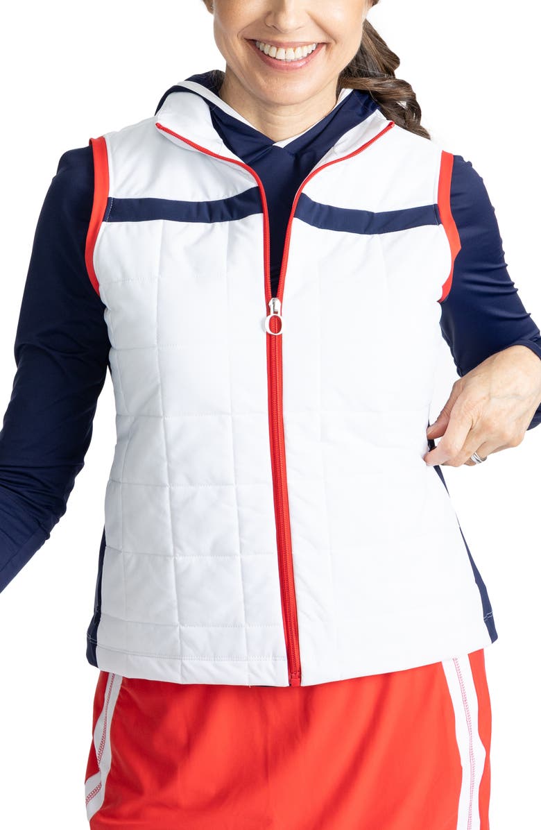 KINONA Chill Layer Quilted Zip-Up Vest, Main, color, 