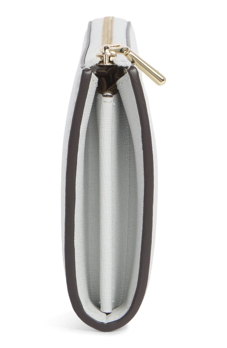 Kate Spade New York devin saffiano leather wallet, Alternate, color, Stone Path