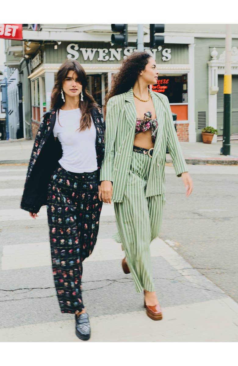 Eddy Maeve Pant, Alternate, color, Florence Black Floral