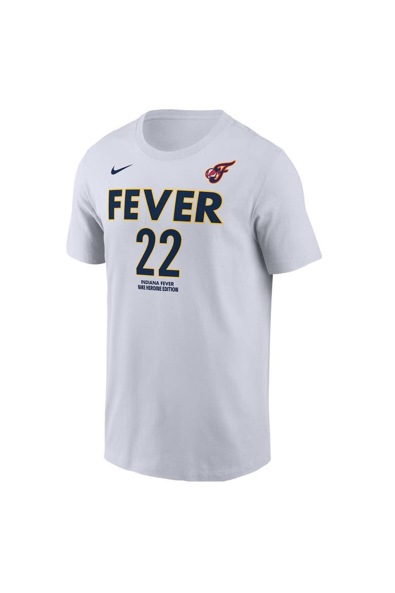 Men's Nike Caitlin Clark White Indiana Fever Heroine Edition Name & Number T-Shirt, Alternate, color, White