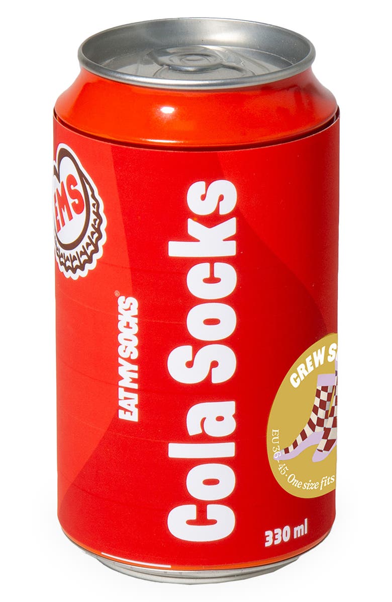 doiy Cola 3D Crew Socks, Alternate, color, Multicolor
