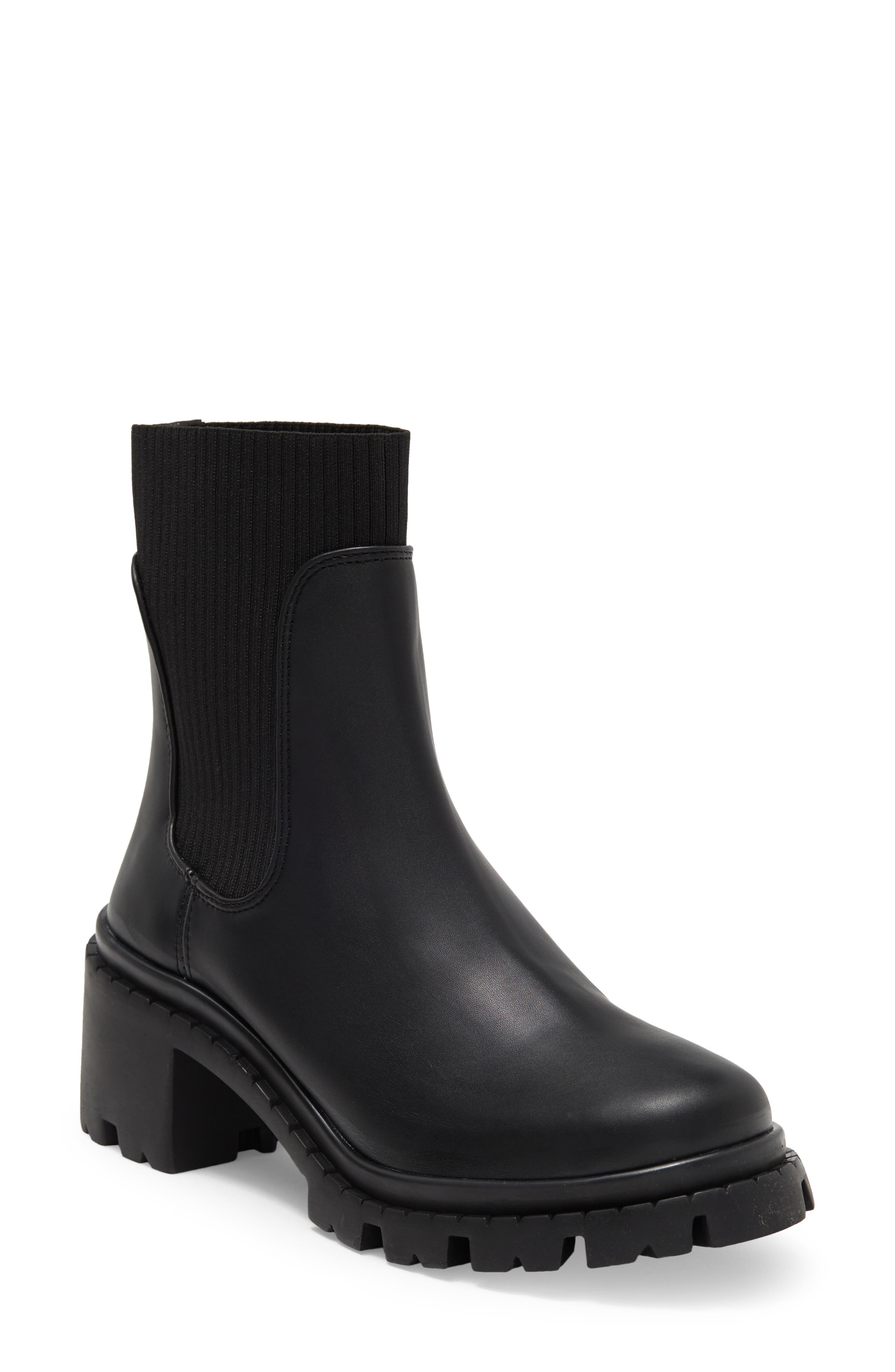 Steve Madden Zappa Lug Sole Bootie, Main, color, 