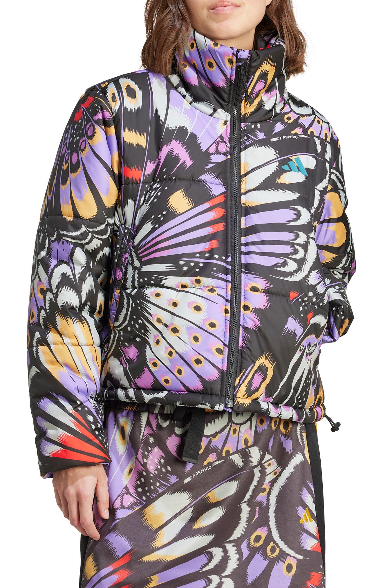 ADIDAS X FARM RIO x FARM Rio Colorfly Puffer Jacket